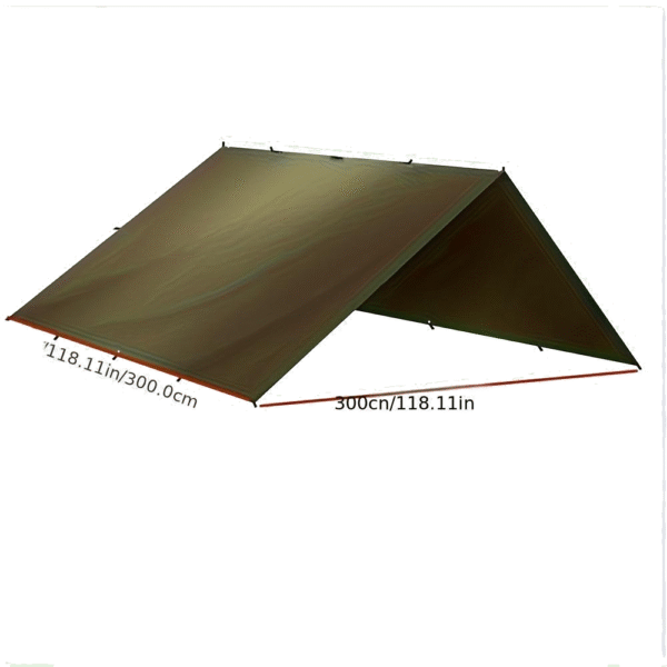 tarp on white